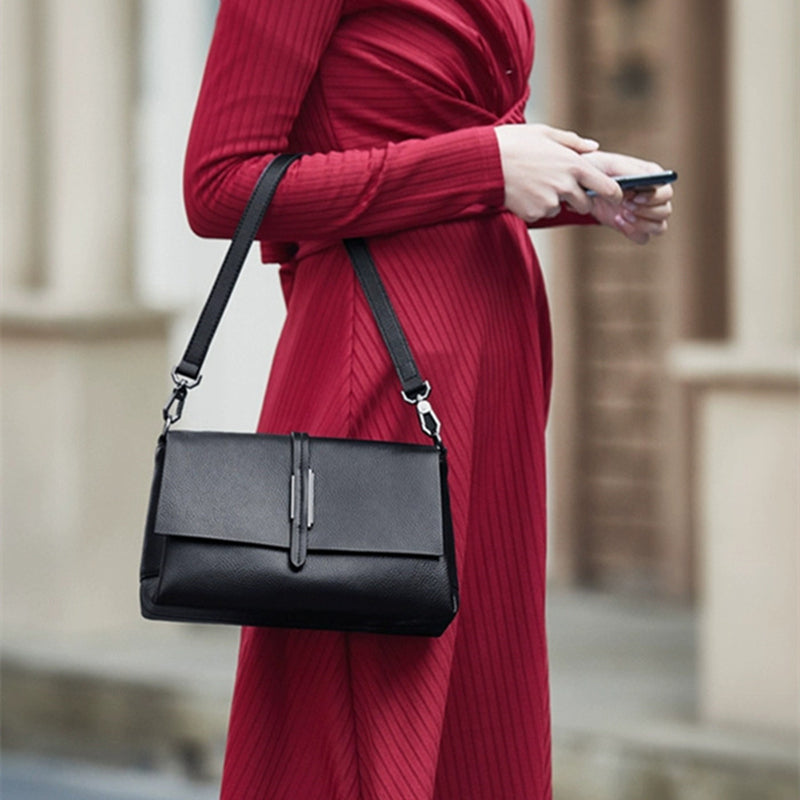 Female Crossbody Bag Casual Office Work Purse 8522 - TUZZUT Qatar Online Shopping