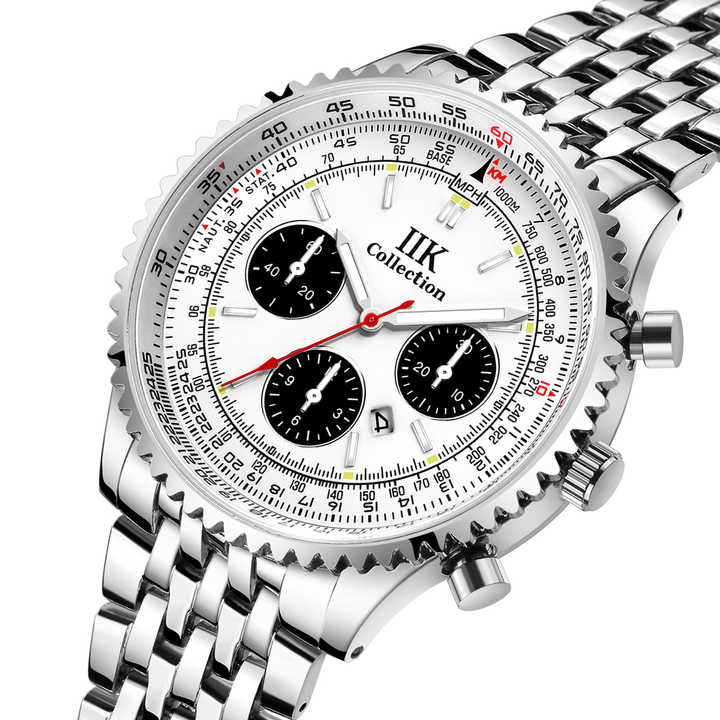 IIK Mens Quartz Chronograph Wrist Watch W3736 IIK Mens Quartz Chronograph Wrist Watch W3736