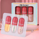 Natural Mini Lip Gloss, Liquid Plumping, Partial Pearl, Gloss, Moisturizer, Temperature Control, Color Changing Oil - Tuzzut.com Qatar Online Shopping