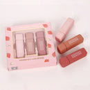 Hengfang net red girl heart three lip glaze set lipstick set box - Tuzzut.com Qatar Online Shopping