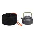 Camping Cookware Set Aluminum Nonstick Portable Outdoor Tableware Kettle Pot Cookset DS 308 - TUZZUT Qatar Online Shopping