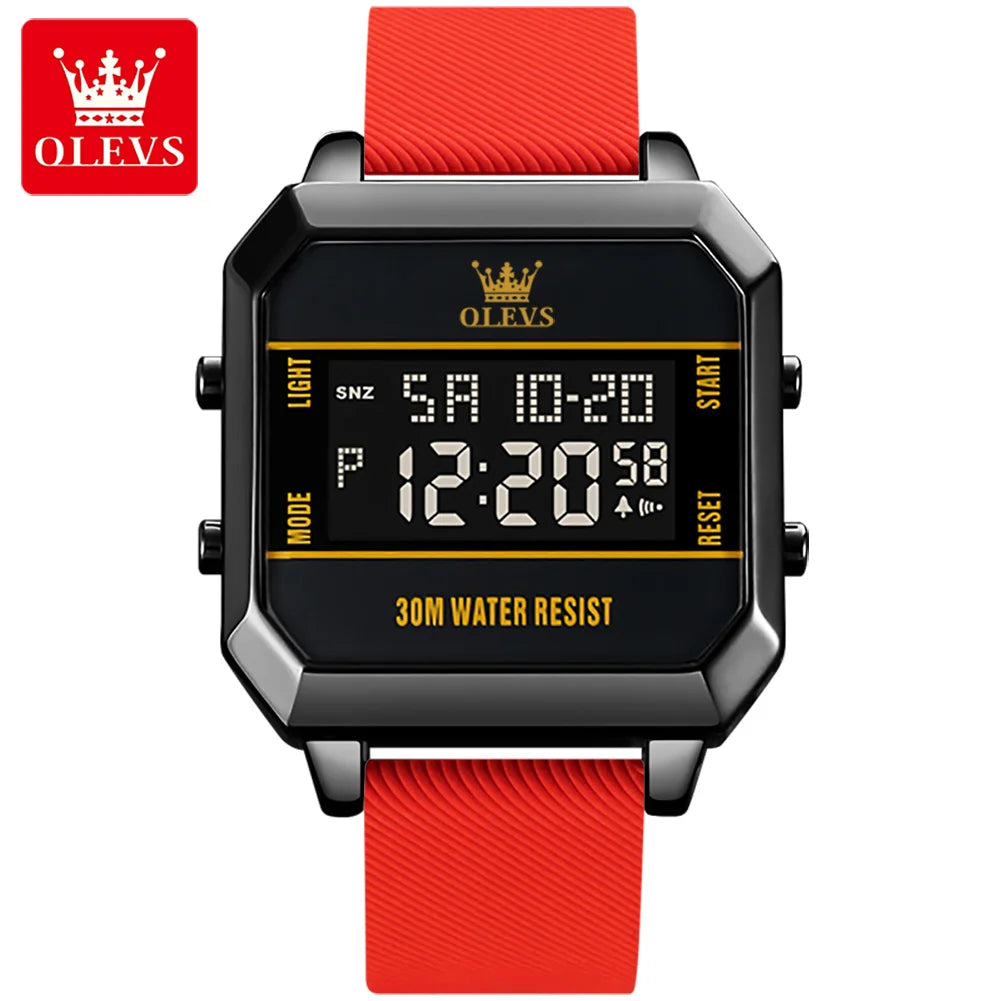 OLEVS Digital Mens Wristwatch W3376 OLEVS Digital Mens Wristwatch W3376