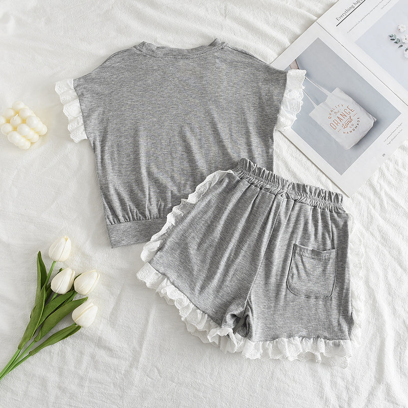 2pcs Girl Pajamas 4-5Y 1464616 - TUZZUT Qatar Online Shopping