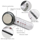 3 in 1 EMS InFrared Ultrasonic Face Body Slimming Massager Fat Burner Machine SC-100 - TUZZUT Qatar Online Shopping