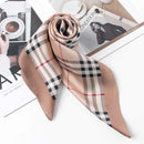 Silk Scarf Digital Printing Square 67*67  For Women S3178543 - TUZZUT Qatar Online Shopping