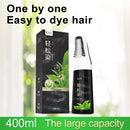 KingYes Herbal Ingredients Permanent Hair Color Cream With Hair Comb 400ml - TUZZUT Qatar Online Shopping