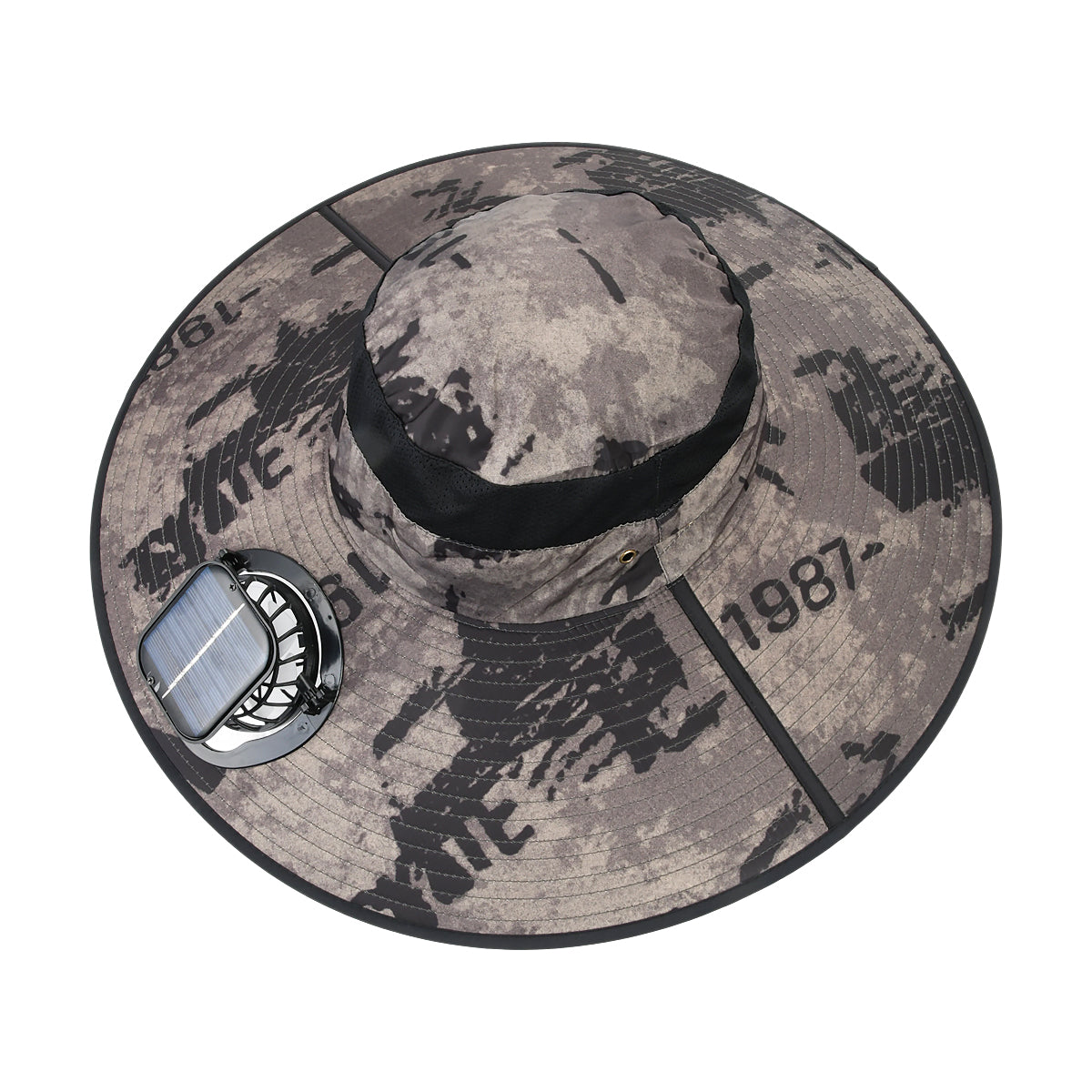 Fishing Hat With 1 Solar Fan 213 Fishing Hat With 1 Solar Fan 213