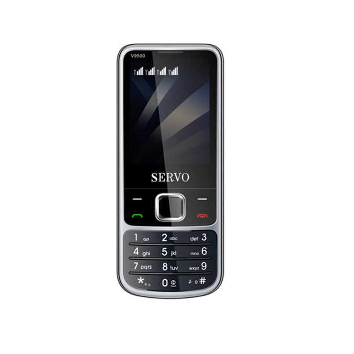 SERVO V9500 Mobile Phone, 21 Keys English Key 2.4 Inch 800mAh GSM Cell Smart Phone - TUZZUT Qatar Online Shopping