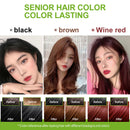 KingYes Herbal Ingredients Permanent Hair Color Cream With Hair Comb 400ml - TUZZUT Qatar Online Shopping