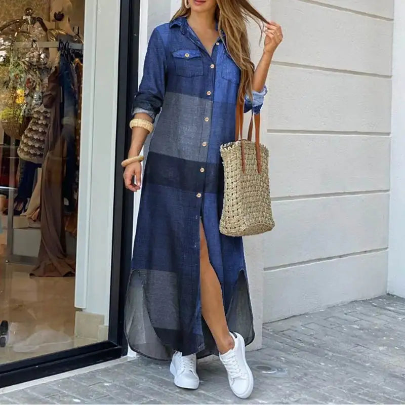 ZANZEA Party Vintage Robe Maxi Long Vestidos Dress S2332952 M ZANZEA Party Vintage Robe Maxi Long Vestidos Dress S2332952 M