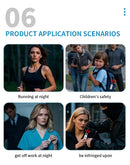 Personal Security Alarm Keychain With Led Lights - TUZZUT Qatar Online Shopping