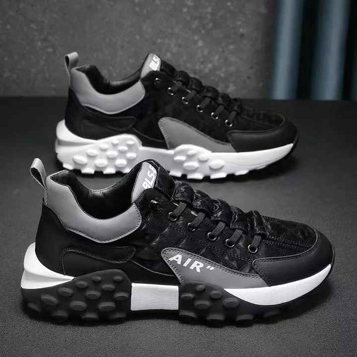 Newbella Men's Rover Sneakers Shoes SA3961BL - Black Newbella Men's Rover Sneakers Shoes SA3961BL - Black