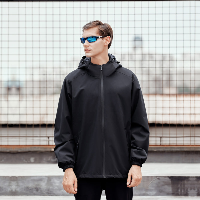 Men's Lightweight Waterproof Outdoor Jacket XX240 - TUZZUT Qatar Online Shopping