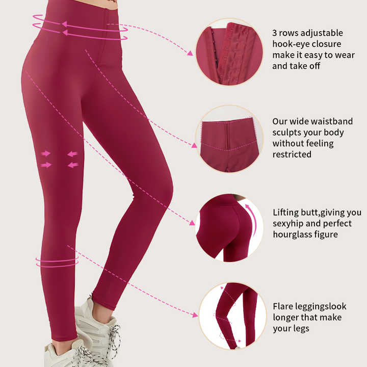 Tummy Control Corset Leggings B-185587-68707 Tummy Control Corset Leggings B-185587-68707
