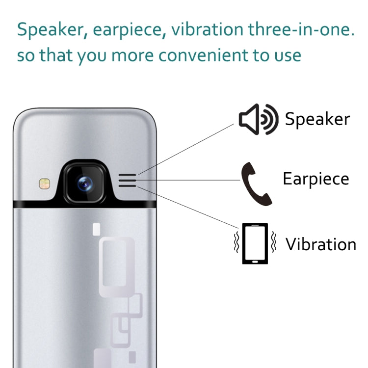 SERVO V9500 Mobile Phone, 21 Keys English Key 2.4 Inch 800mAh GSM Cell Smart Phone - TUZZUT Qatar Online Shopping