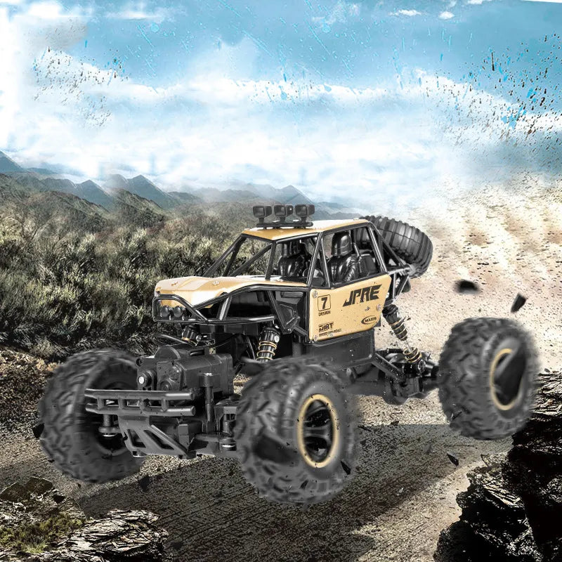OMOONS 4Ghz High Speed Rc Cars 4X4 Wheel Remote Controlled Cars Toy Vehicles Educational Toys for 3 4 5 6 7 8 Year Old Boys Girls Kids B-117286 - Tuzzut.com Qatar Online Shopping