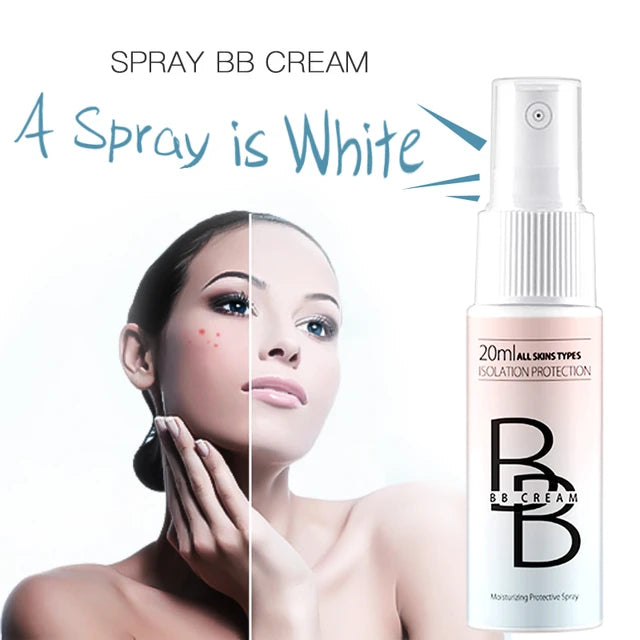 Facial Body BB Cream Makeup Portable Whitening Spray