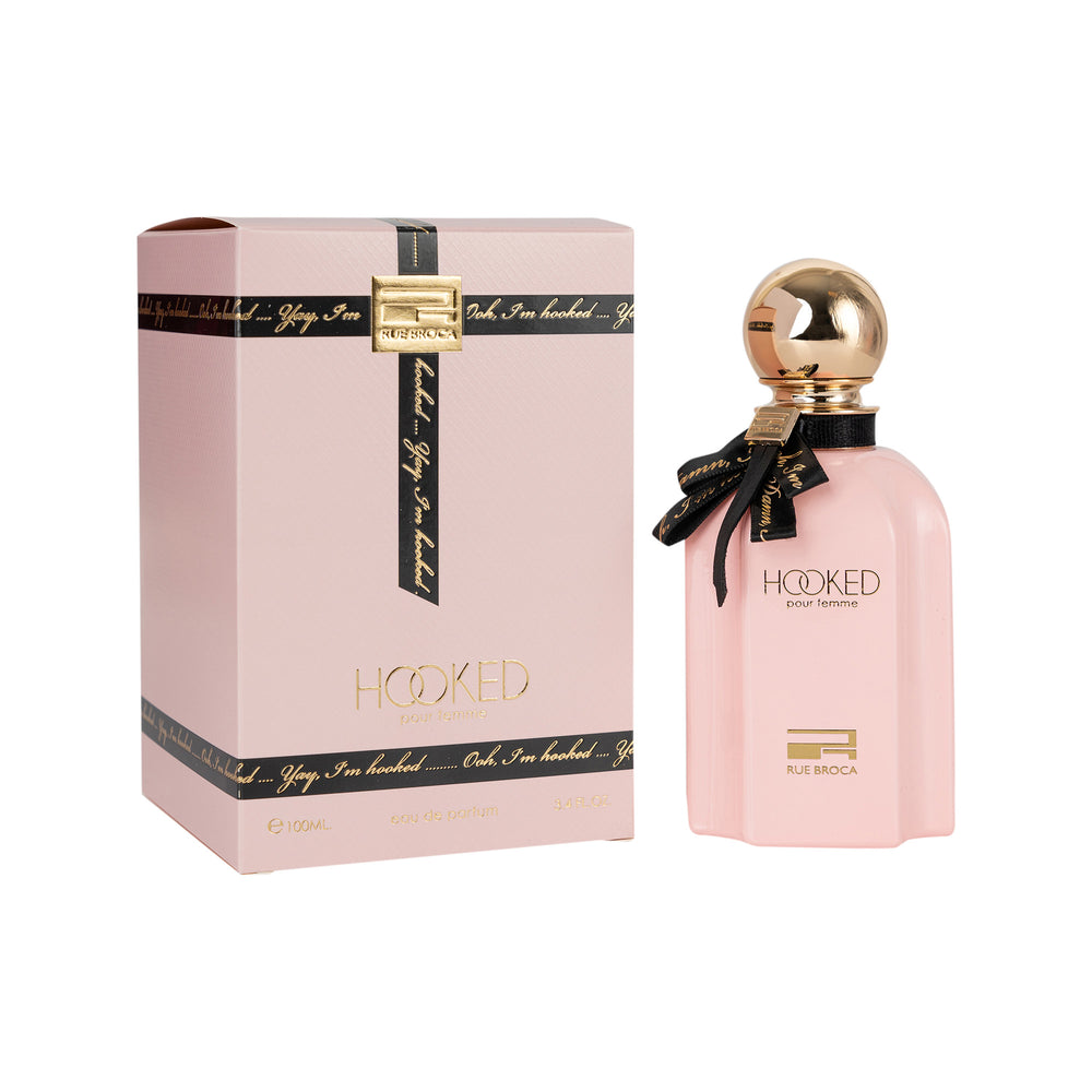 Rue Broca Hooked Pour Homme EDP 100ml for Men & Hooked Pour Femme EDP 100ml for Women (Couple Pack) Rue Broca Hooked Pour Homme EDP 100ml for Men & Hooked Pour Femme EDP 100ml for Women (Couple Pack)