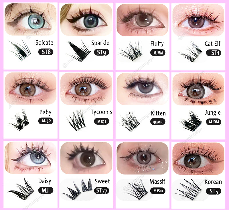 MJS01 Eye Lashes - TUZZUT Qatar Online Shopping