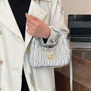 Women's Pleated  Designer Handbag 533430 - TUZZUT Qatar Online Shopping