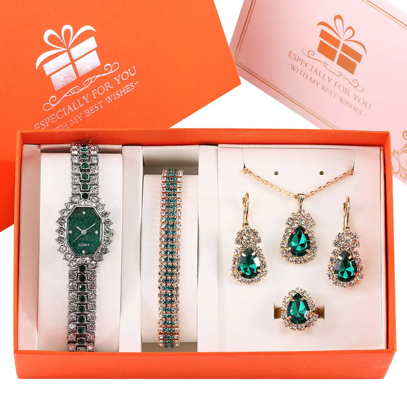 Luxury Women Jewelry Set High Quality Gift Box W468722