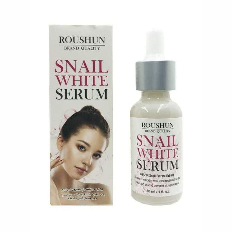 Roushun Snail Whitening Face Serum 30ml - Tuzzut.com Qatar Online Shopping