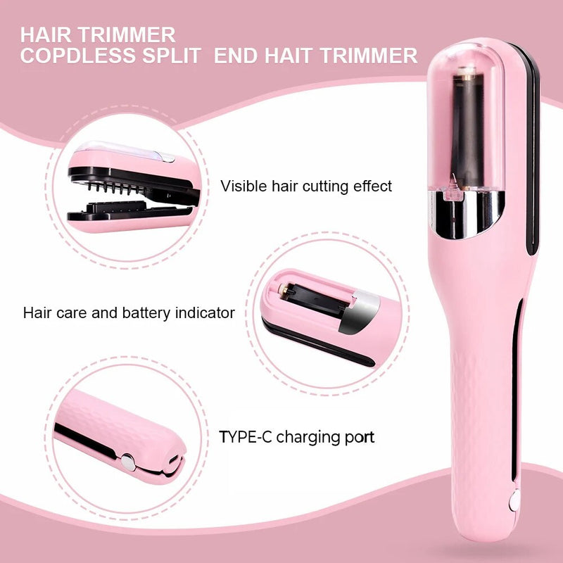 Split End Trimmer Damaged Hair Remover AW-888 - TUZZUT Qatar Online Shopping