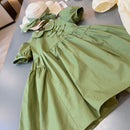Kids Summer Fashion Chinese Style Puff Sleeve Princess A-line Dresses for Girls 1644432 - TUZZUT Qatar Online Shopping