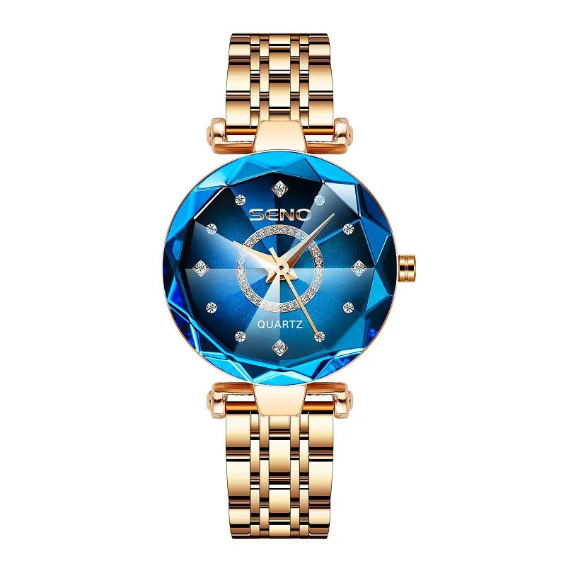 SENO Diamond Surface Bright Multi-surface Watch SN95 - TUZZUT Qatar Online Shopping