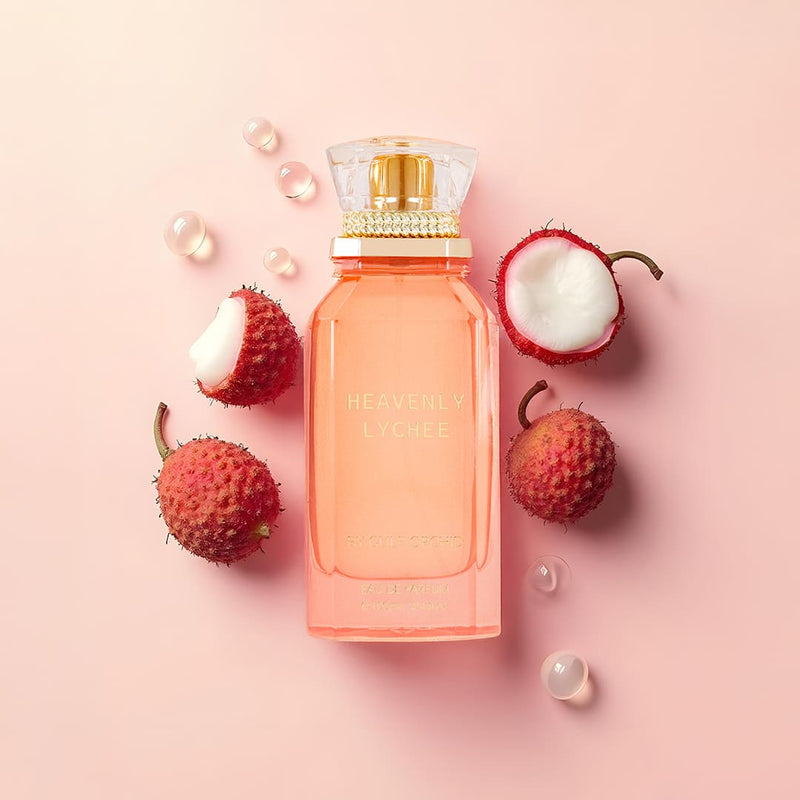Heavenly Lychee EDP Perfume 100ml by Gulf Orchid | Inspired by Eden Sparkling Lychee 39 Kayali Fragrances - TUZZUT Qatar Online Shopping