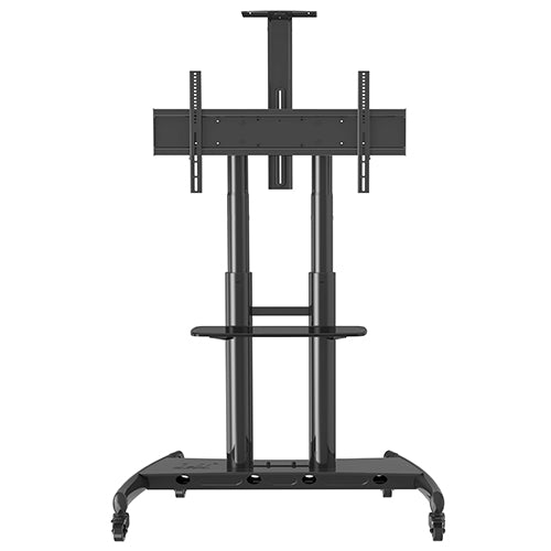 Skill Tech Heavy-Duty Height Adjustable Professional TV Trolley Stand - NB AVA-1800-70-1P (Fits Most 55 Skill Tech Heavy-Duty Height Adjustable Professional TV Trolley Stand - NB AVA-1800-70-1P (Fits Most 55