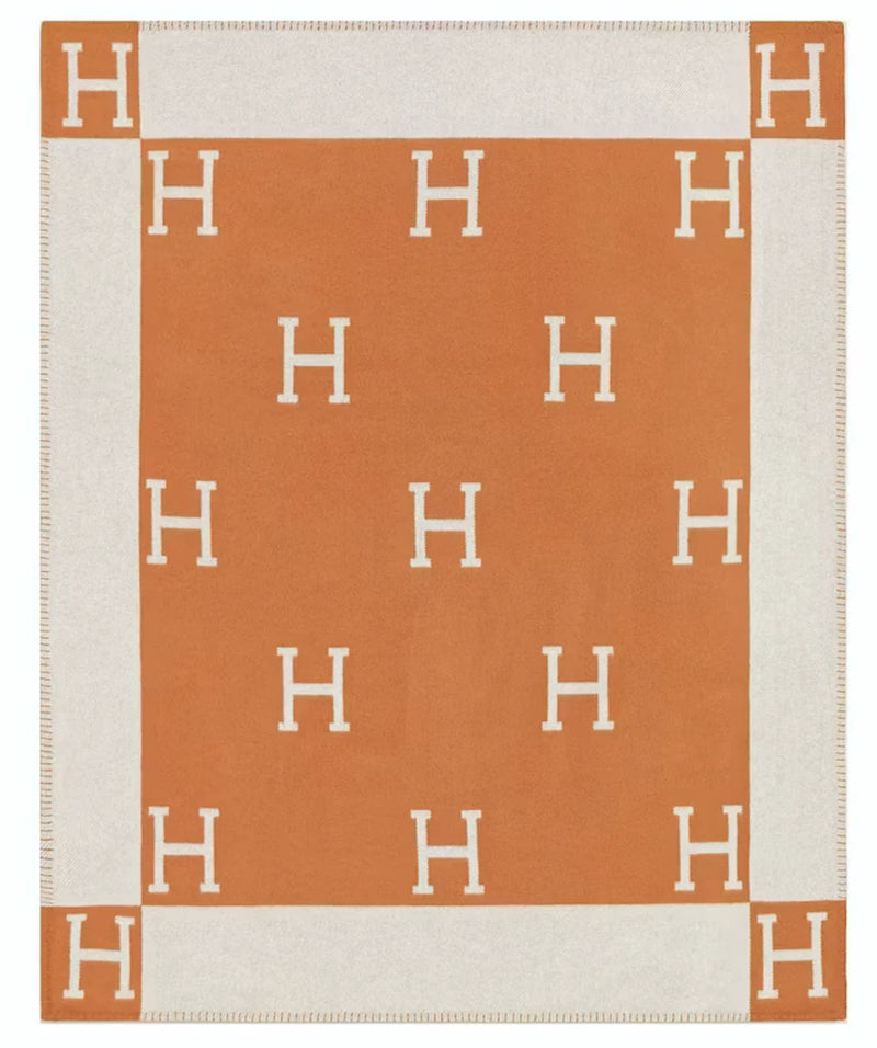 Wool Cashmere Avalon Blanket BL1008 - TUZZUT Qatar Online Shopping