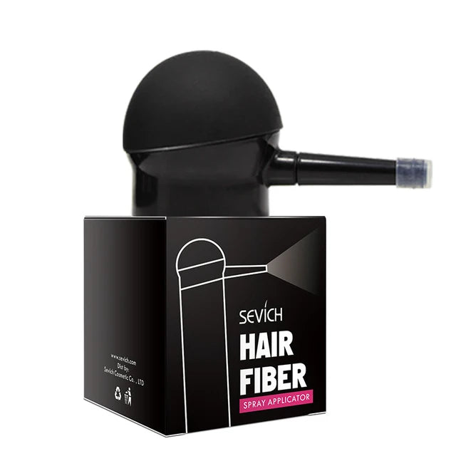3pcs Hair Growth Fiber Keratin Hair Fibers 25g gel + nozzle pump applicator + comb optimizer Hair loss treatment