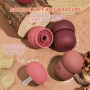 NOVO Kawaii Mushroom Lip Gloss Matte Liquid Lipstick Waterproof and 24 hour Lip Glaze Red Lip Tint Korean Cosmetics - Tuzzut.com Qatar Online Shopping