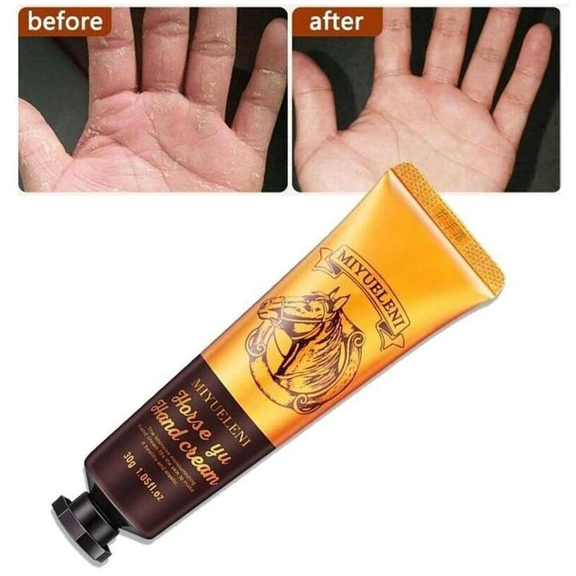 30g Moisture Hand Cream Horse Oil Anti-dryness Hydrating Cream Repair Nourishing Smooth Anti Cream - Tuzzut.com Qatar Online Shopping
