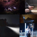 High lumens Battery indicator led flashlight xhp50.2 most powerful LEDtorch Zoom lantern 18650 Best Camping fishing hunting lamp X2015731 - Tuzzut.com Qatar Online Shopping
