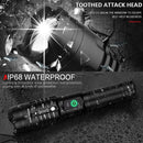 High lumens Battery indicator led flashlight xhp50.2 most powerful LEDtorch Zoom lantern 18650 Best Camping fishing hunting lamp X2015731 - Tuzzut.com Qatar Online Shopping