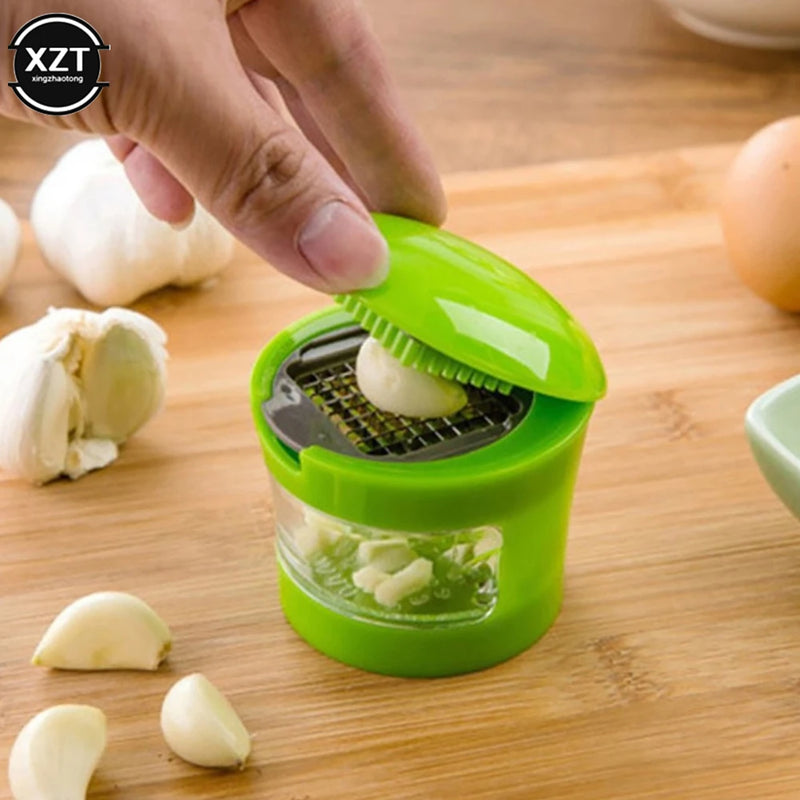Household 1PC Stainless Steel Garlic Presses Manual Garlic Mincer Garlic Tools Kitchen supplies Gadgets Curve presses Fruit Tool  X4391508