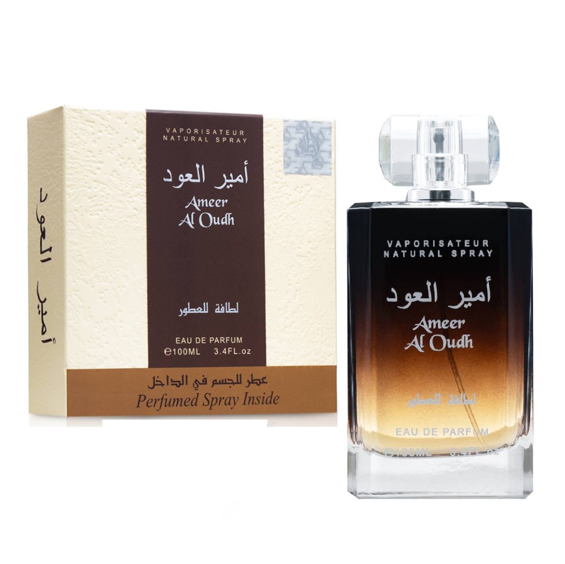 Lattafa Ameer Al Oudh EDP 100m for Unisex with Deodorant Lattafa Ameer Al Oudh EDP 100m for Unisex with Deodorant
