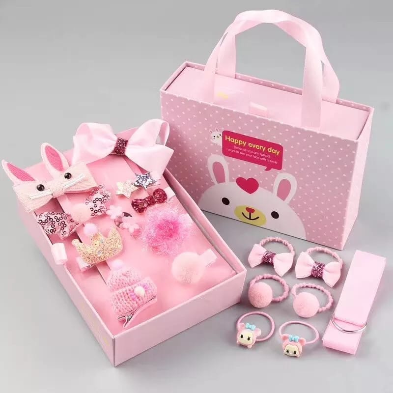 18 Pcs Fashion Hair Accessories Clip Set for Girls 18 Pcs Fashion Hair Accessories Clip Set for Girls
