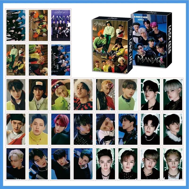 5 Packs of 50 Pcs LOMO Cards for Fans Collection Photo Cards Gift C105 - Tuzzut.com Qatar Online Shopping