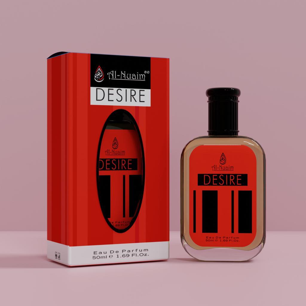Desire Eau De Parfum EDP Spray 50ml by Al Nuaim Desire Eau De Parfum EDP Spray 50ml by Al Nuaim