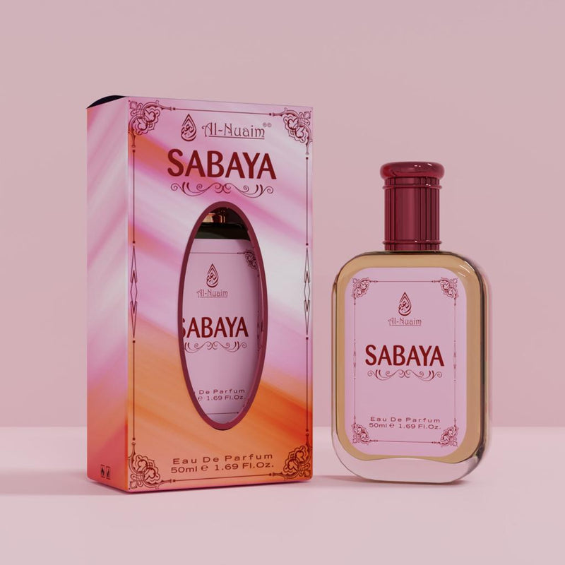 Sabaya Eau De Parfum EDP Spray 50ml by Al Nuaim - Tuzzut.com Qatar Online Shopping