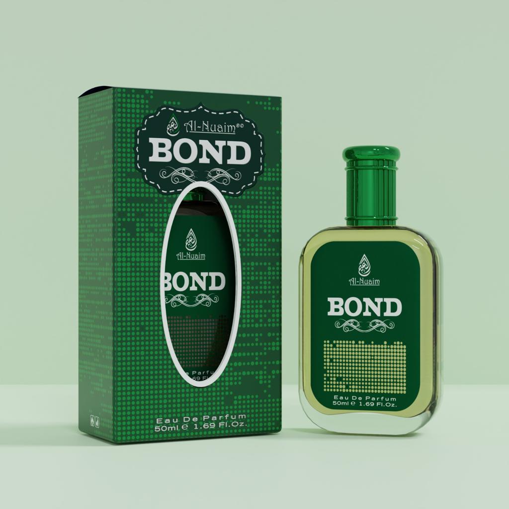 Bond Eau De Parfum EDP Spray 50ml by Al Nuaim Bond Eau De Parfum EDP Spray 50ml by Al Nuaim