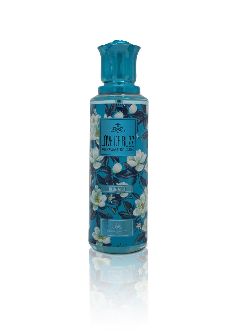 Love De Ruzz Perfume Splash Blue Mist - 250ml - Tuzzut.com Qatar Online Shopping