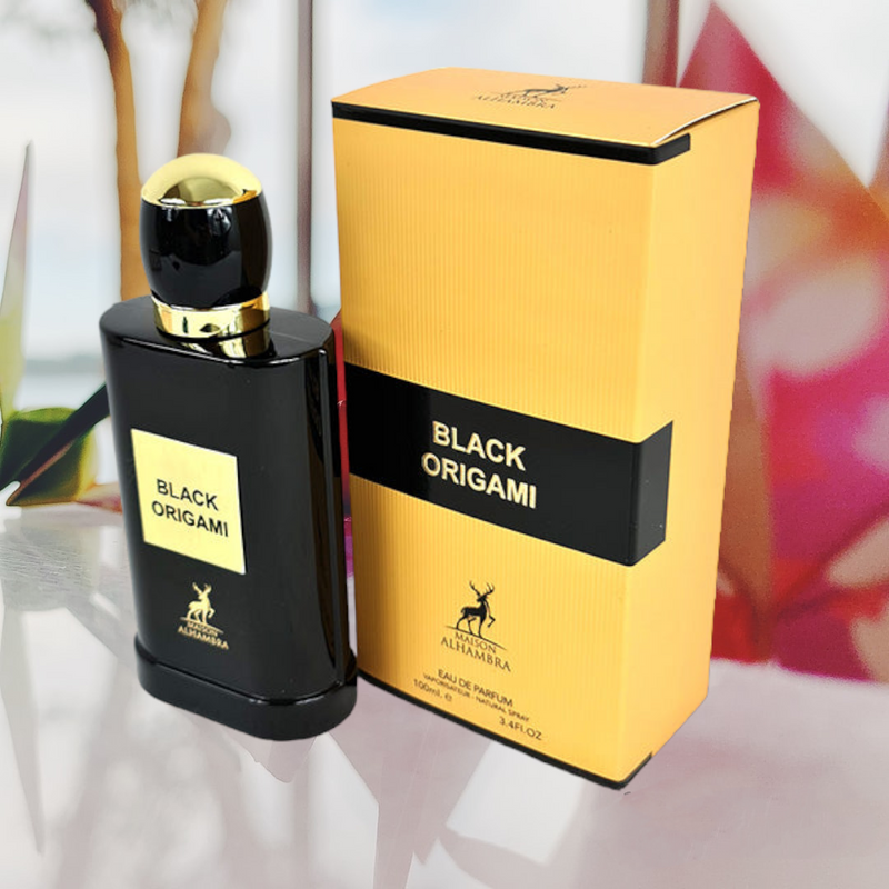 Black Origami Perfume 100ml EDP by Maison Alhambra - Tuzzut.com Qatar Online Shopping