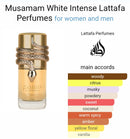 Musamam White Intense EDP Perfume -100ML (3.4Oz) By Lattafa Perfumes - Tuzzut.com Qatar Online Shopping