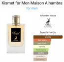 Kismet For Men EDP -100ML/3.4Oz By Maison Alhambra - TUZZUT Qatar Online Shopping