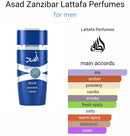 Asad Zanzibar EDP Perfume -100ml (3.4oz) By Lattafa - TUZZUT Qatar Online Shopping