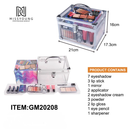Miss Young Mega Box Makeup Set in Transparent Box - GM20208 - TUZZUT Qatar Online Shopping